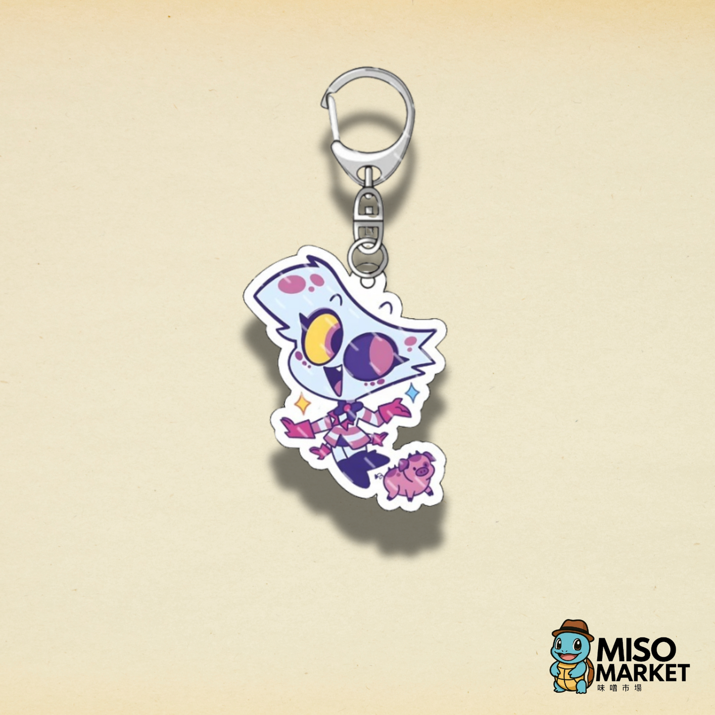 ANGEL DUST KEYRING