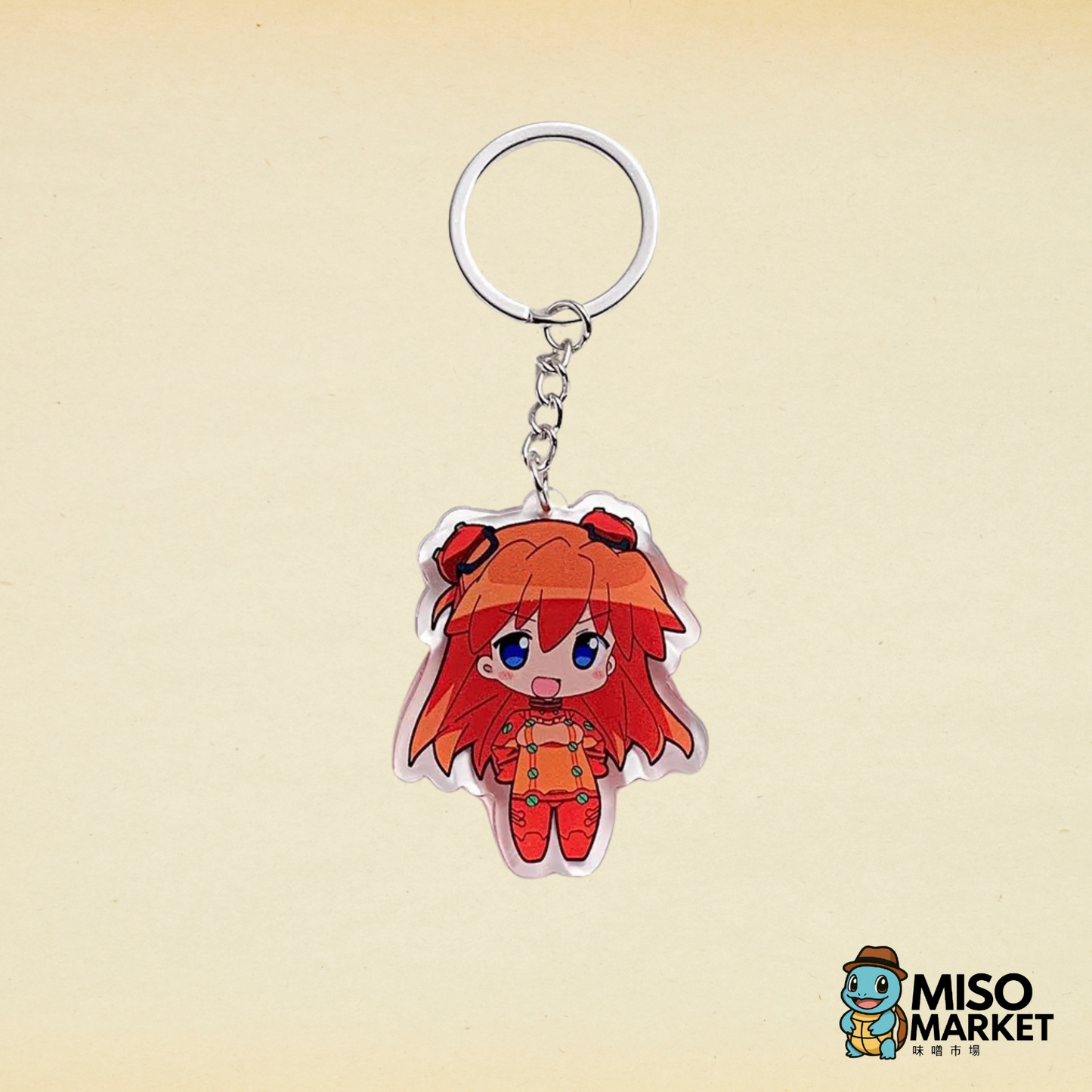 ASUKA REDSUIT KEYCHAIN