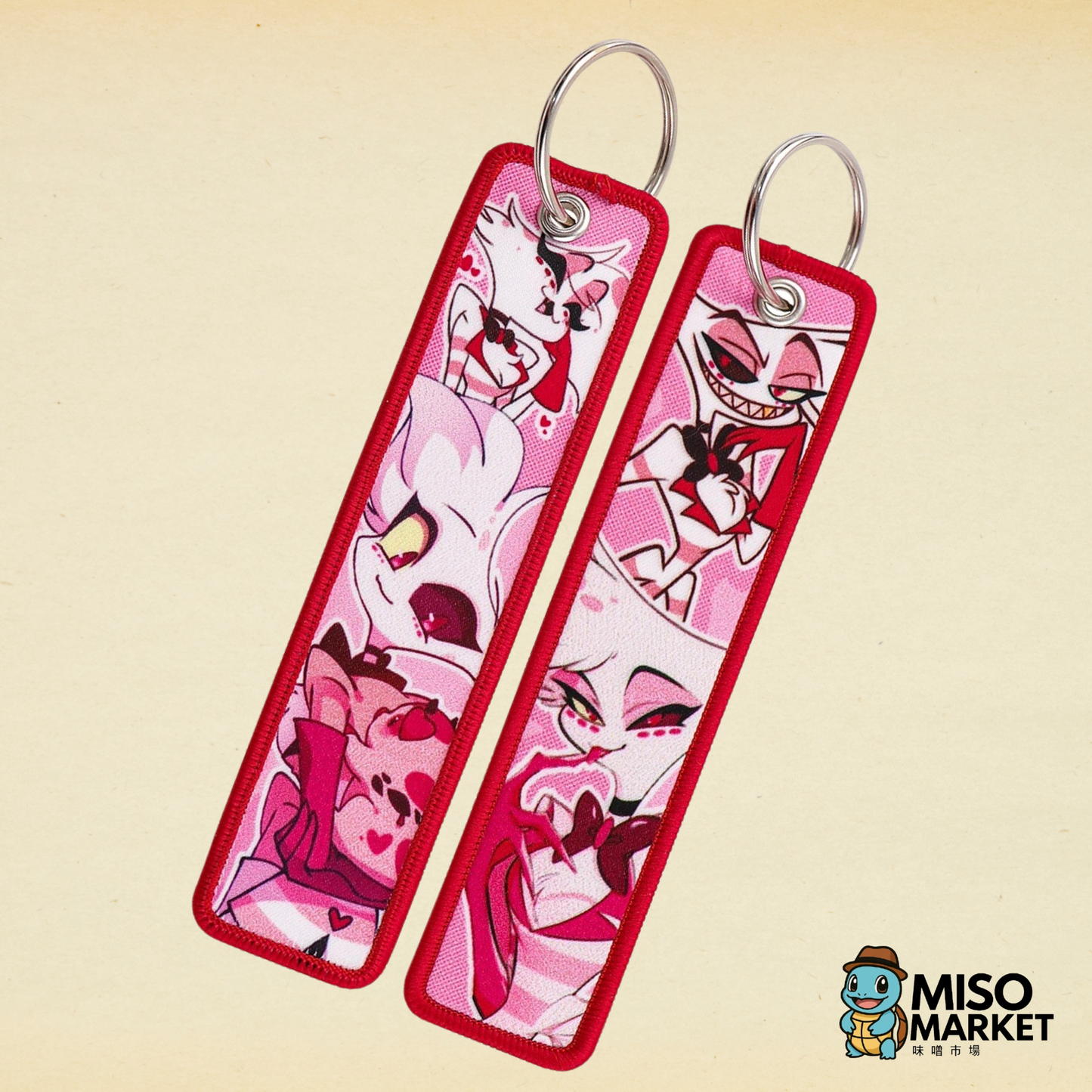 HAZBIN HOTEL (PINK) JET TAG